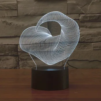 

Wenhsin New Monster Claw Shape Usb 3D Light Colorful Touch LED Visual Light Gift Atmosphere Table Lamp