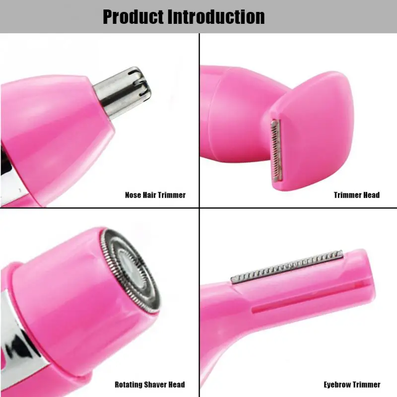 4-IN-1-New-Portable-Grooming-Kit-Hair-Removal-Mini-Epilator-Electric-Shaving-Cutter-Set-For