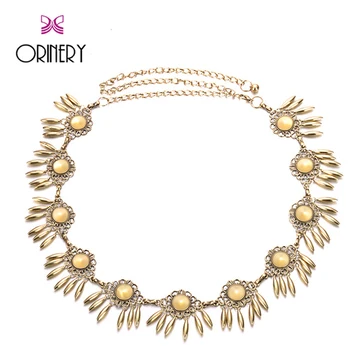 

ORINERY Hot Sale Vintage Tassel Belts For Women Luxury Brand Belly Dance Chain Jewelry Wedding Decorative Belt Dress Accessories