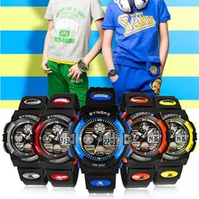 Мужские водонепроницаемые аналоговые светодиодный цифровой будильник Дата наручные спортивные часы Подсветка Топ бренд часы relogio masculino de luxo