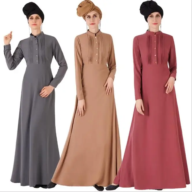 

Elegant Muslim Abaya Maxi Dress breast-feeding Full-length Long Robe Gowns Kimono Jubah Eid Ramadan Kaftan Islamic Clothing