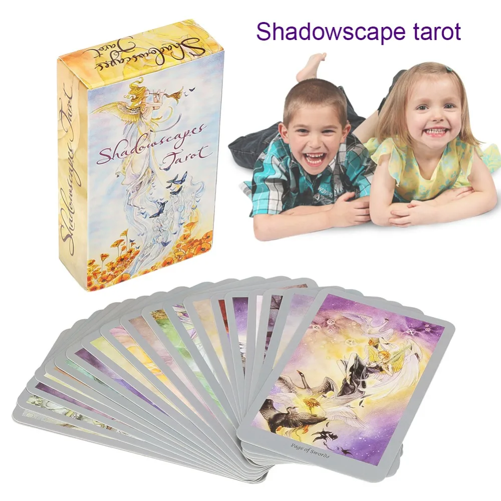 

"Shadowscapes Tarot" Board Game 78 Stks/set Mooie Kaarten Game Chinese/Engels Editie Tarot Board Game Voor Vrienden