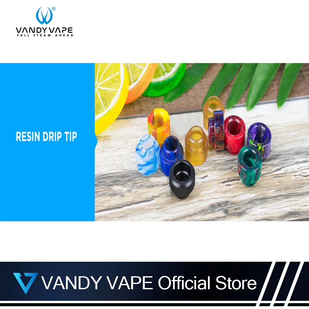 

Original Vandy vape 810 Resin Drip Tip For vandyvape Tank Electronic Cigarette Atomizer