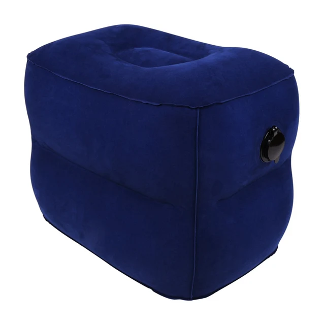 Travel Pillow Footstool For Airplane Kids Sleeping Large Valve