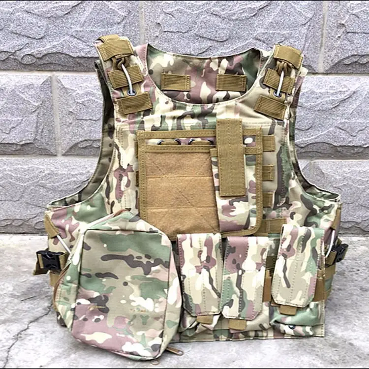 Airsoft тактический военный амфибия MOLLE жилет multicam Модульная Тактический Бой военно-тактические Python Камуфляжный жилет - Цвет: 10