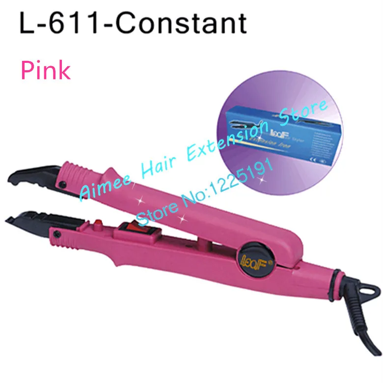 LOOF 611 Constant Brand New Fusion Hair Extension Iron Keratin Bonding Tool Adjustable Temperature Fusion Heat Connector LOOF 611 Constant Brand New Fusion Hair Extension Iron Keratin Bonding Tool Adjustable Temperature Fusion Heat Connector
