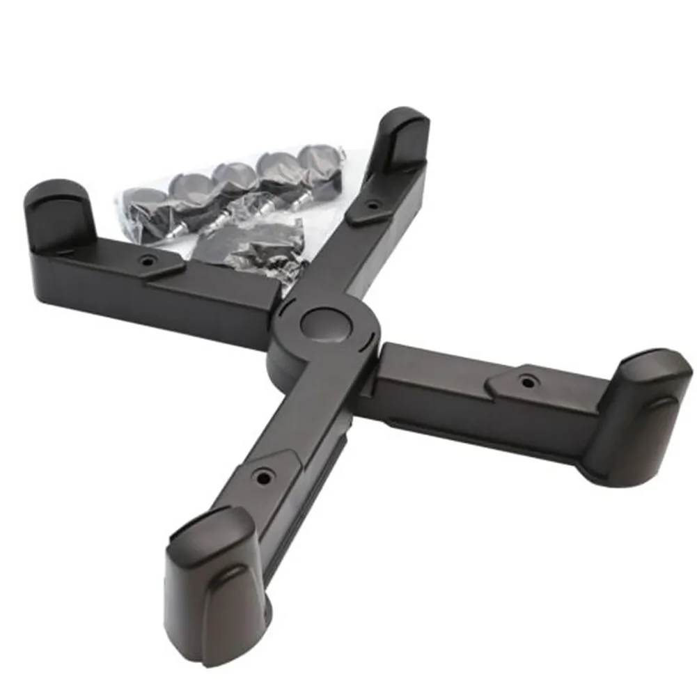 

Office Wheels Roll PC ABS Home Castors Hosts Tray Adjustable Size Tower Computer Accessory Anti-slip Desktop CPU Stand