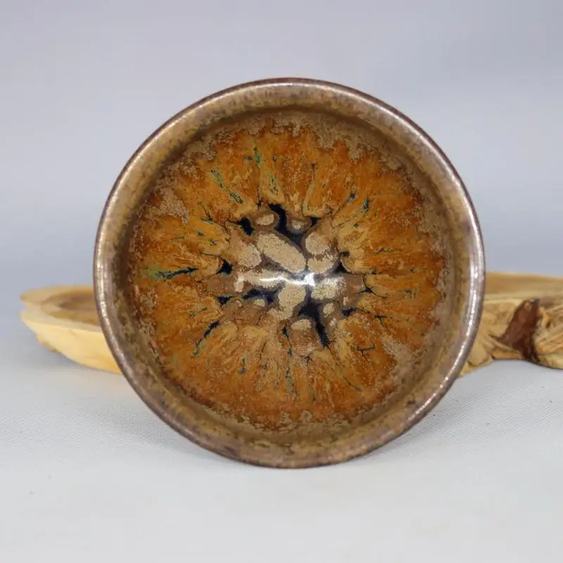 

Rare Song Dynasty(961--1275)Jian Kiln porcelain bowl,temmoku glaze,best collection & adornment, Free shipping