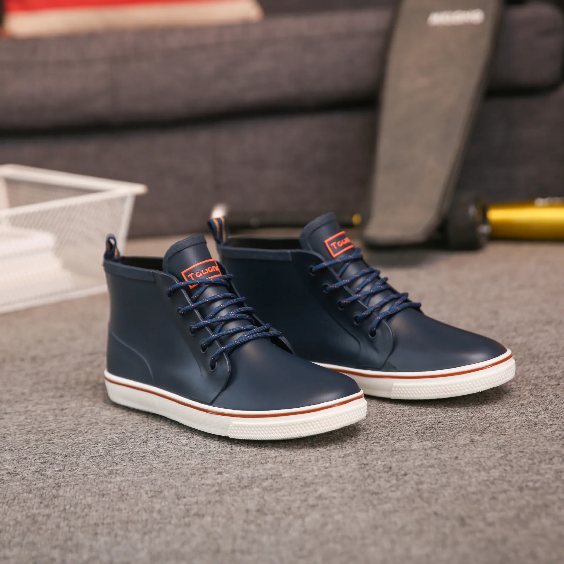 Купить мужская обувь, модные резиновые сапоги, нескользящая обувь ...