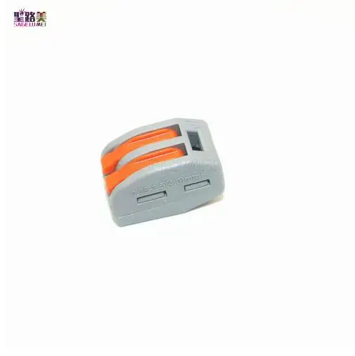 

20 pcs WAGO PCT212 2 pin Conductor Wiring Connector Universal Compact Wire Terminal Block With Lever AWG 28-12