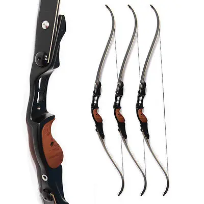 Cheap Black ILF CNC Aluminum Archery Recurve Bow Outdoor American Hunting Bow