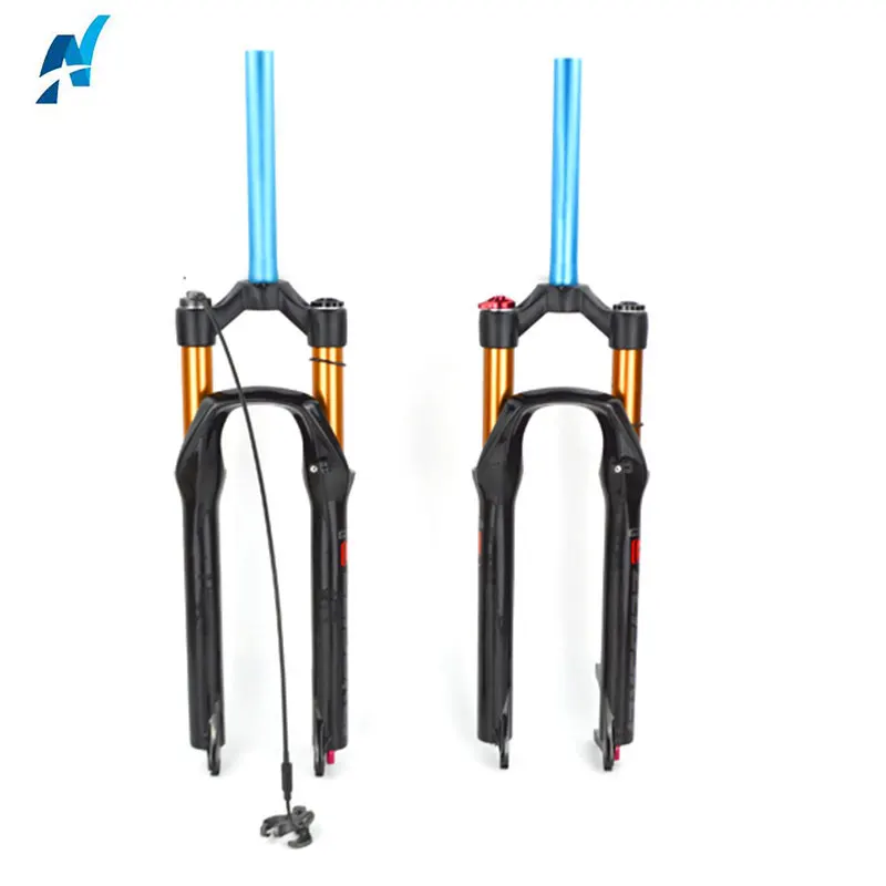 

RYCERZ 26/27.5 Mountain Bike Fork Magnesium ALLoy Double Air Chamber Suspension Fork mtb Bicycle Accessories