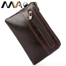 MVA, мужские кошельки из натуральной кожи, мини-кошелек, кожаный кошелек для монет, для карт, маленький/тонкий кошелек, бизнес-держатель для карт, тонкие кошельки 8118