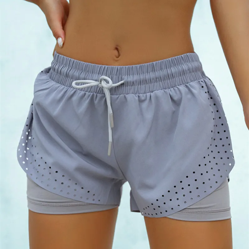Summer Running Shorts Elastic Waist 