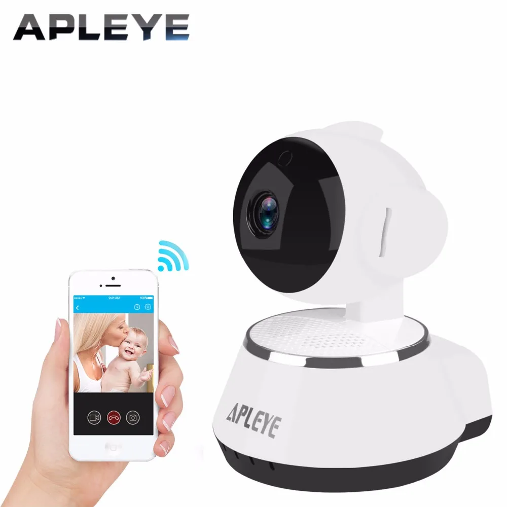 

APLEYE Mini Wifi IP Camera PTZ Night Vision CCTV 1080P 2.0MP P2P Wireless Camera Baby Monitor Security Surveillance Camera