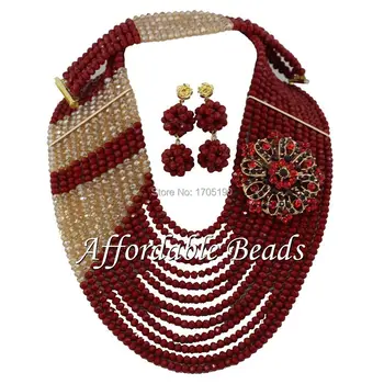 

Charming African Fashion Jewelry Sets Pretty African Costume Jewelry Set ABW020