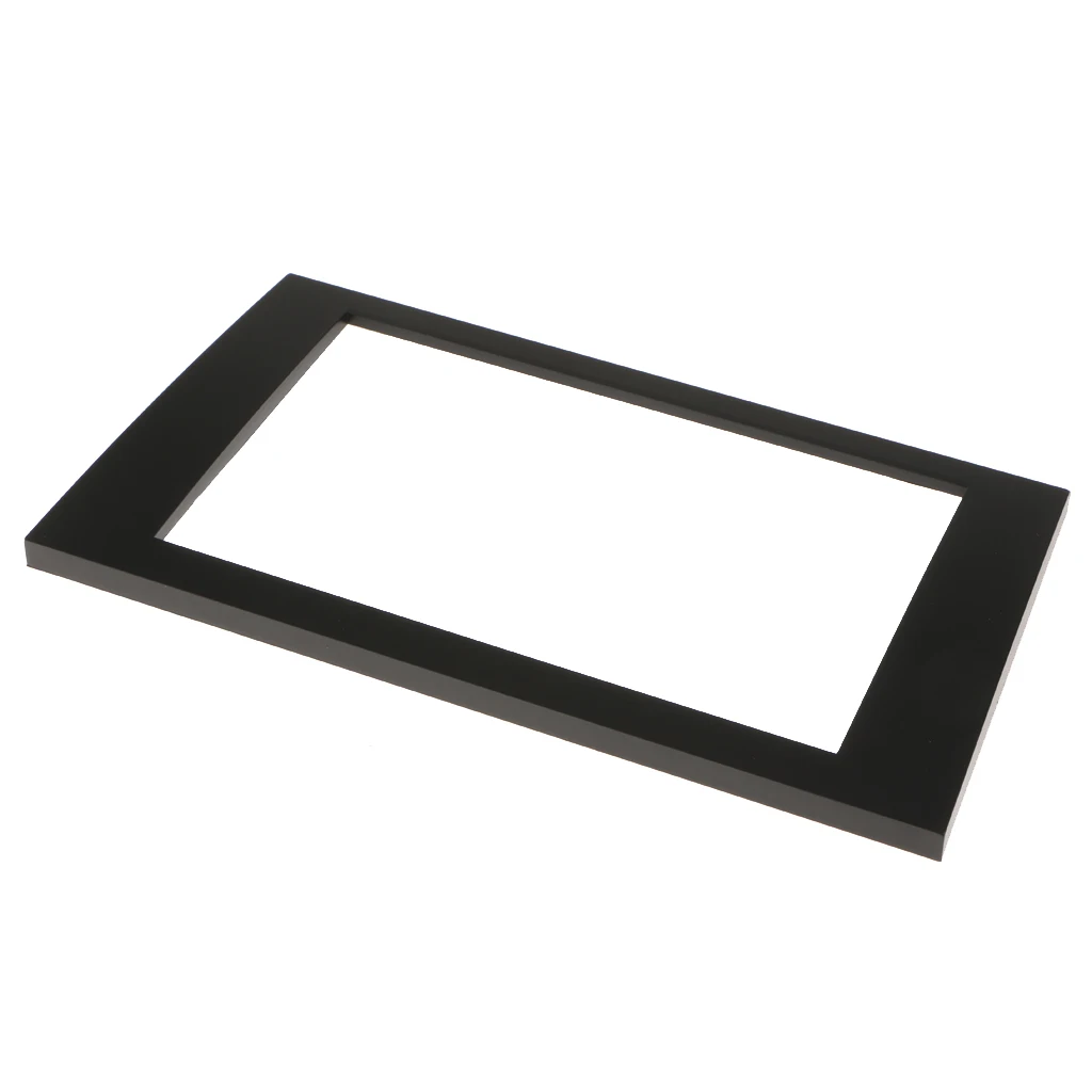 Car Stereo Radio Fascia Panel Trim 2 Din Frame for Audi A4 B6 B7 SEAT Exeo Radio Installation High Quality ABS
