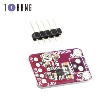 

PAM8302 2.5W single channel Class D Audio power amplifier module PAM8302A development board