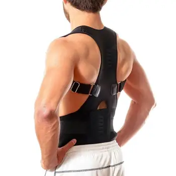 

1pc Posture Corrector Belt Male Female Magnetic Posture Corrector Brace Shoulder Back Support Belt Kit Improve Shoulder Dropship