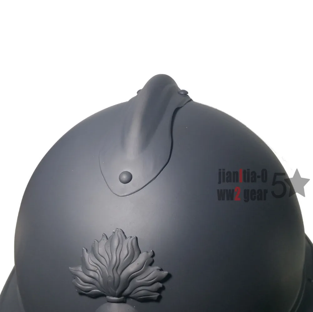 WWI WW1 French Adrian Helmet Steel Military Soldier Type M1915 M15 Infanterie/Infantry
