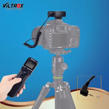 

Viltrox JY-710 C1 Camera Wireless Timer Remote Control Shutter Release Control LCD Display for Canon 200D 100D 80D 77D 1300D