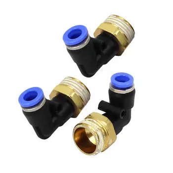 

PL8-04 Industry Pneumatic Tube Pipe Connecting Quick Fitting 20mm Dia 3pcs