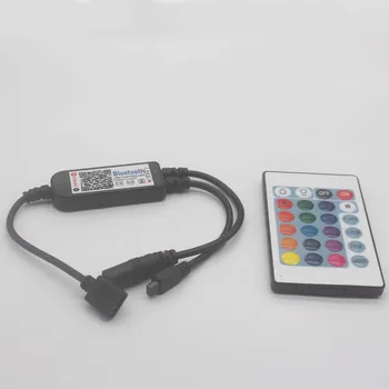 

DC5-24V RGB RGBW Light Bar Bluetooth LED Controller Lights String Music IR Remote Dimmer 3-Way 4-Pin (RGB) , 4-Way 5-Pin (RGBW)