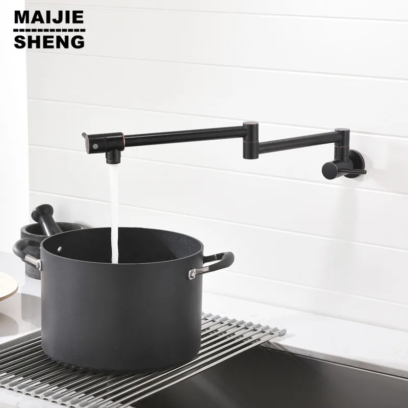 

single cold wall kitchen tap brass black wall kitchen faucet mop pool cold tap universal rotary wall cold faucet
