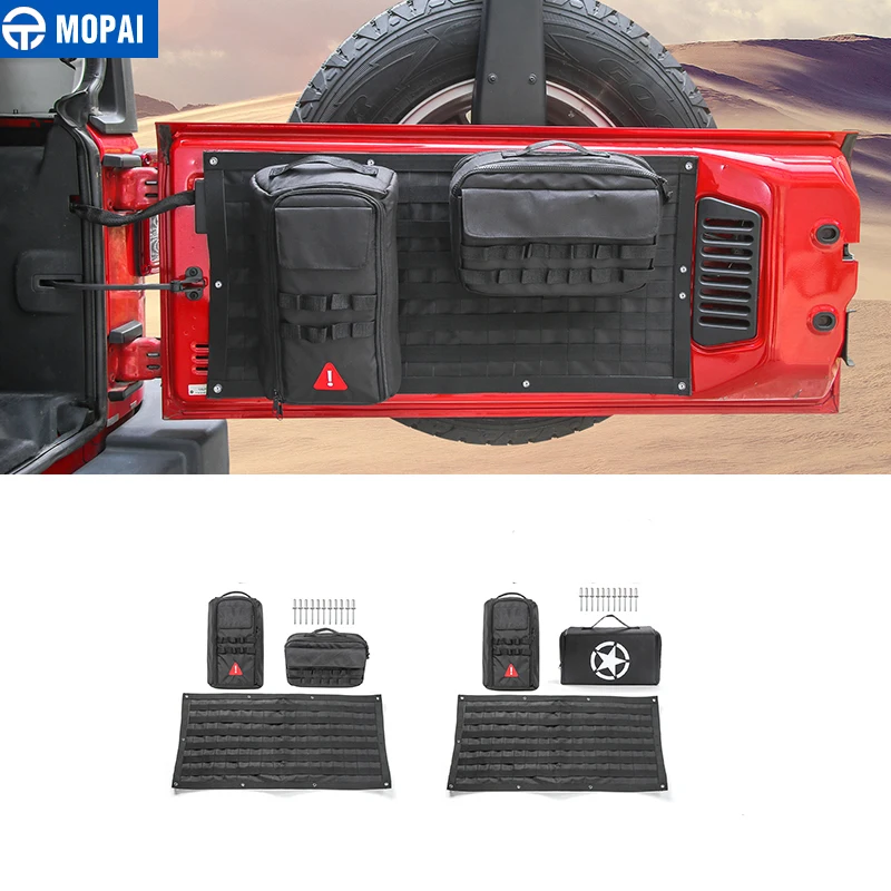 MOPAI Car Interior Tailgate Storage Bag & Tool Kit & Camping Mat Cargo