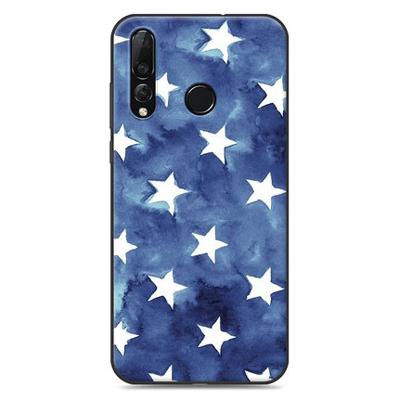 Чехол для Huawei Nova 4 Мультяшные Мягкие силиконовые чехлы из ТПУ телефонов Nova4