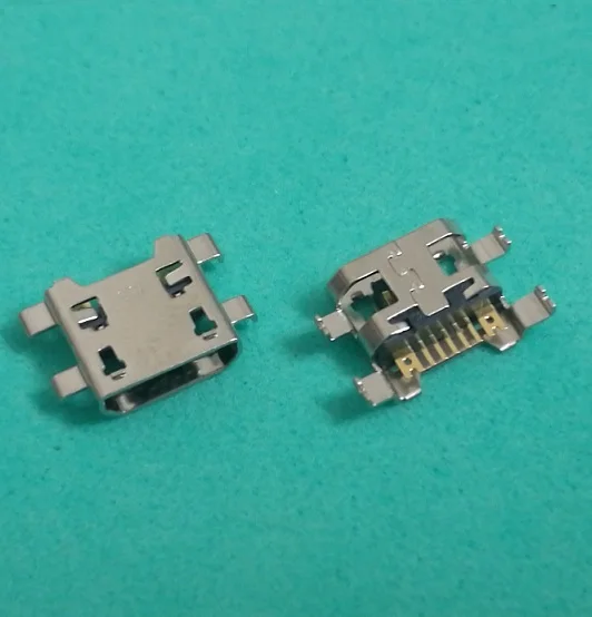 200 шт. 5 PIN micro mini USB зарядное устройство гнездо разъема порта зарядки разъем док-станции Запасные части 5pin части для LG K10 K420 K428