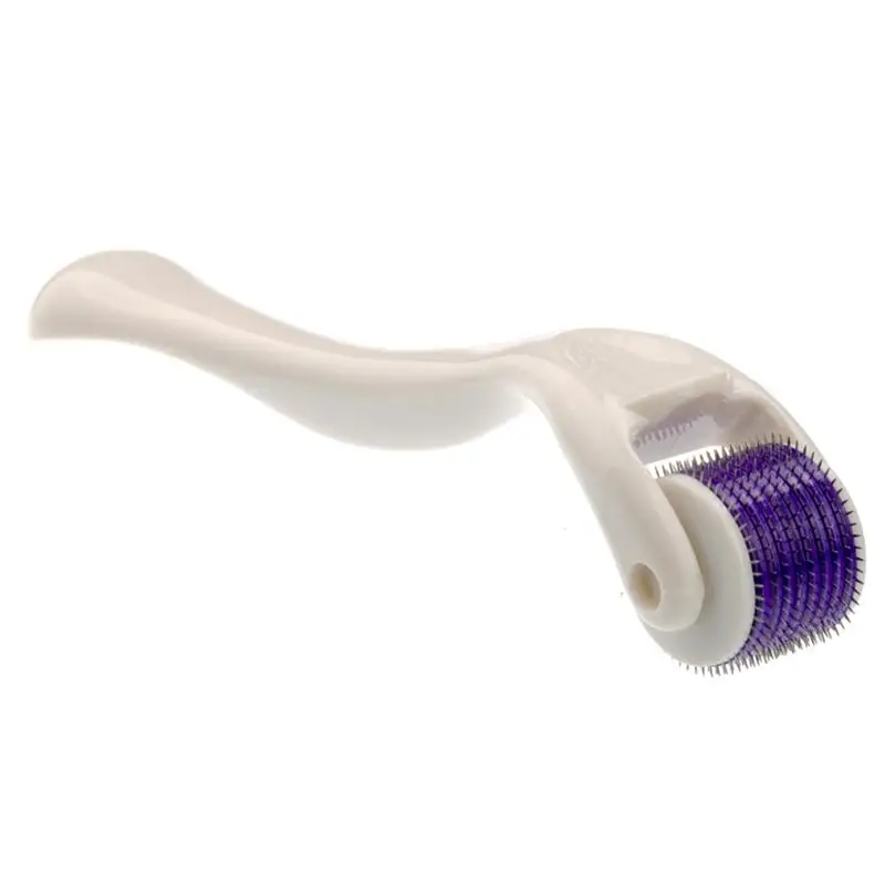 TinkSky TS2 540-Needles Micro-needle Roller Medical Therapy Skin Care Tool- 0.2mm Needle Length(White+Purple