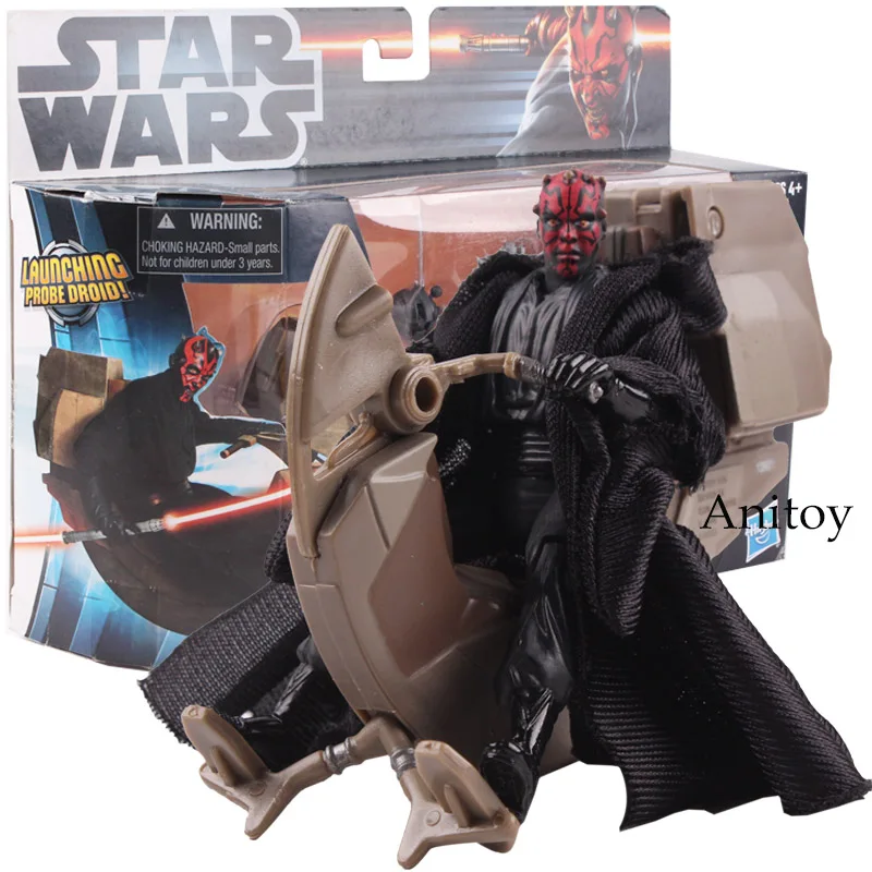

Star Wars Figure Darth Maul with Sith Speeder PVC Figurine Star Wars Calactic Battle Game Darth Maul Doll Collectible Model Toys
