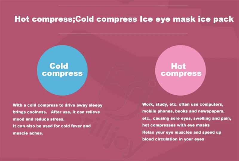 Гелевая маска для глаз, Уход за глазами, холодный пакет льда, физическое охлаждение и антипиретика, устранение усталости глаз, маски для горячего и холодного сна
