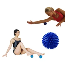 7 см ножной колючий Массажный мяч роликовый рефлексологический стресс облегчение для ладони ноги руки шеи назад тела для мужчин женщин