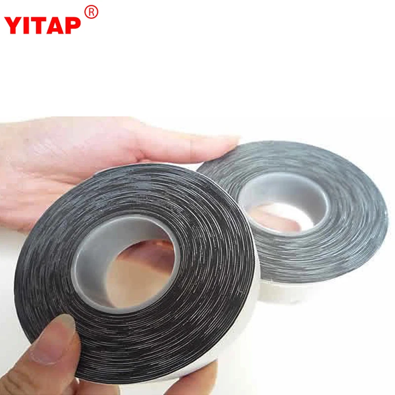 

2roll Multi-use Silicone Wire / Pipe Repair Rescue Self Adhesive vulcanized adhesive silicone tape