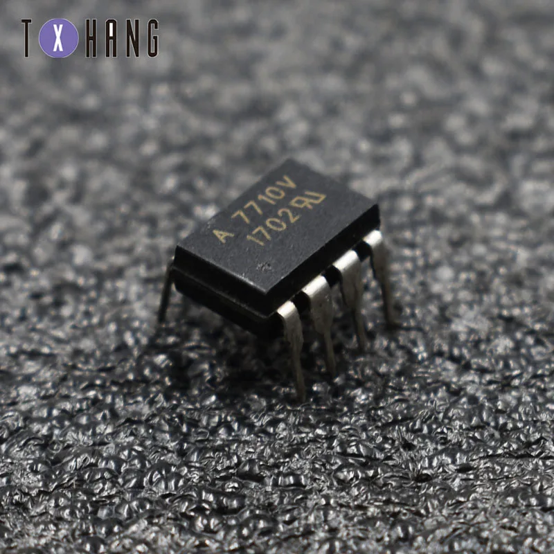 1/5PCS HCPL-7710 A7710V 8PINS 40ns Propagation Delay CMOS Optocoupler IC | Электронные компоненты и