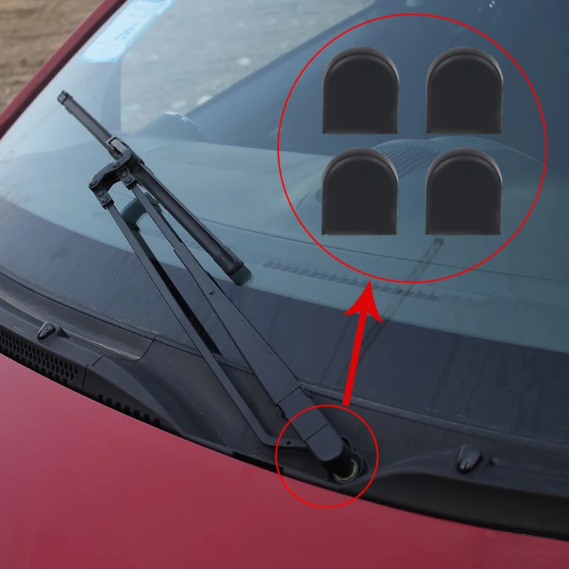 

1 set Car Wiper Arm Cap For Toyota Yaris Corolla Verso Auris Nut Plastic Wiper Cover Car Wiper Cap