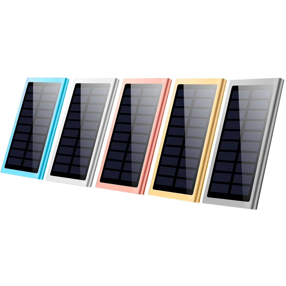 

Fashion Ultra-thin Solar Mobile Power Supply Kit DIY Solar Battery Charger Storage Box Dual USB 18650 Power Bank Case No Battery