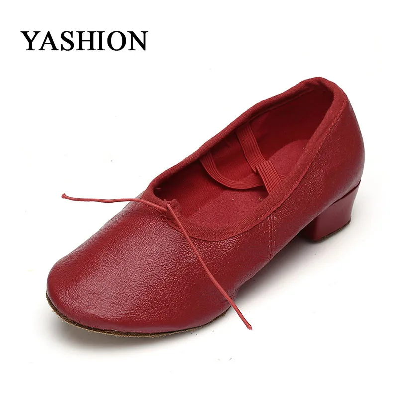 2016 Brand New Leather/Canvas  Ballet Dance Shoes for Ladies/Girls/Ballroom Dance Shoes/Salsa Tango Dance Shoes