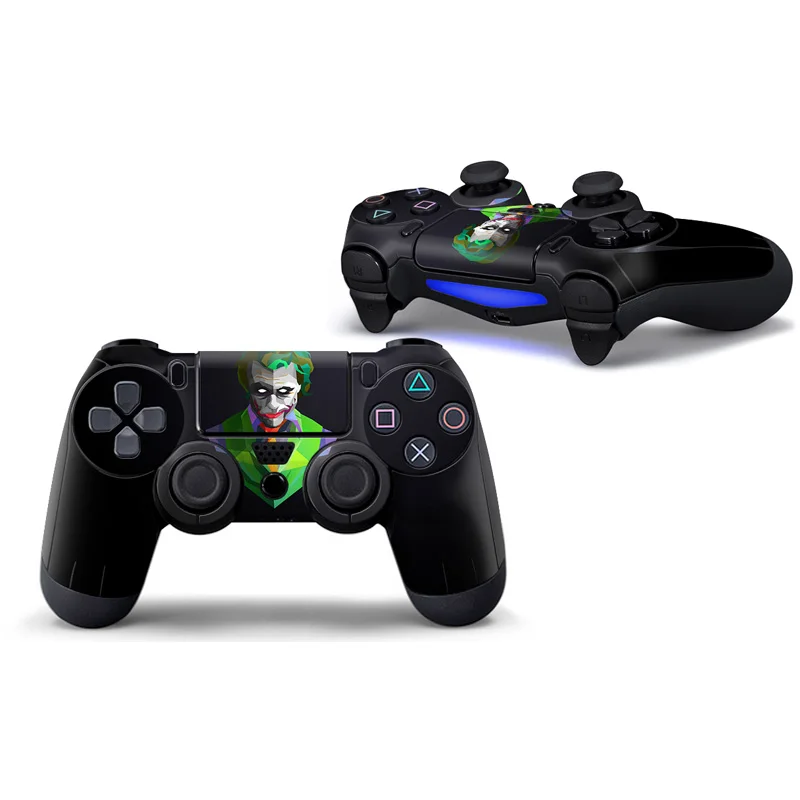 

for 2pcs/set New Design Skin Sticker Vinyl Protective Decal Cover For PS4 Slim PRO Controller Skin Sticker