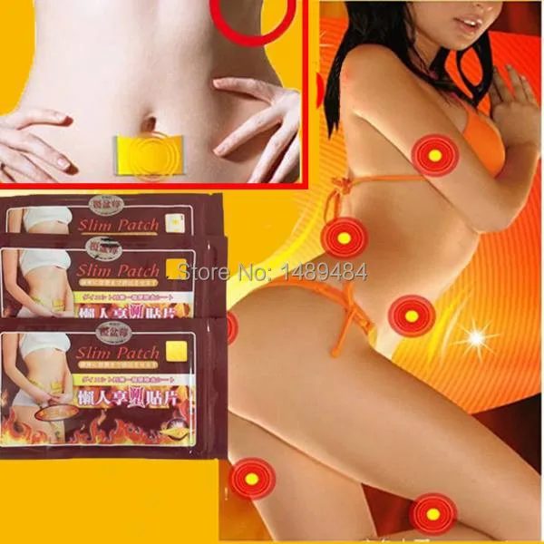 

10pcs Sleeping Slim Patch Slimming stick Slimming Navel Sticker Weight Loss Burning Fat Patch (1 bag=10pcs)