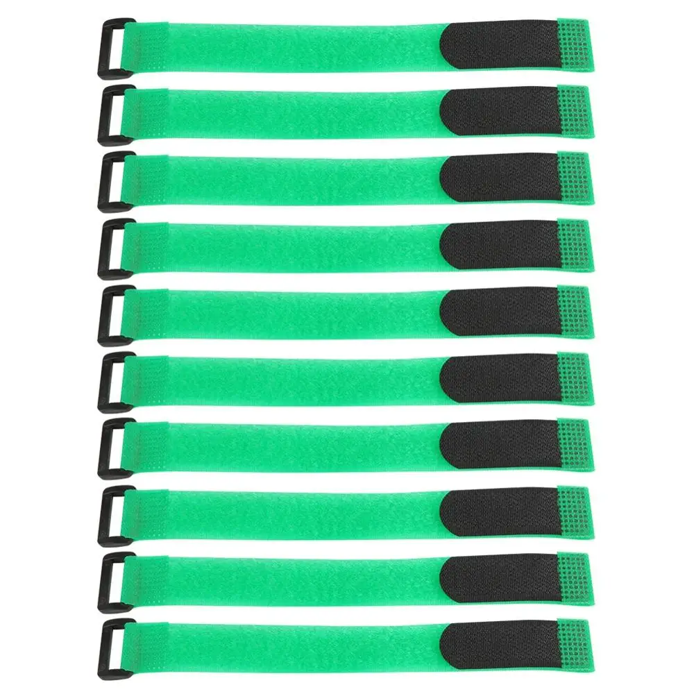 

10Pcs 2*20cm Adhesive Fastener Tape Durable Nylon Sticky Strap Hook and Loop Tape Self Adhesive Cable Tie Velcro self