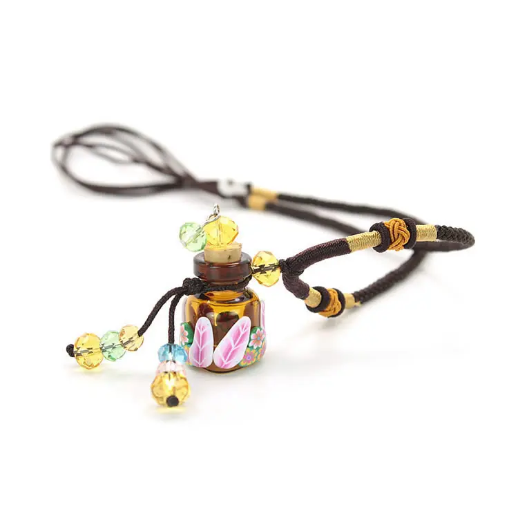 

1Pcs Aromatherapy Jewelry Essential Oil Perfume Diffuser Lockets For Women Christmas Gift Glass Bottle Locket Necklace
