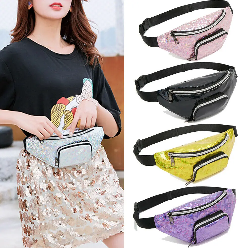

Women Travel Waist Fanny Pack Holiday Money Belt Wallet Bum Bag Sport Pouch