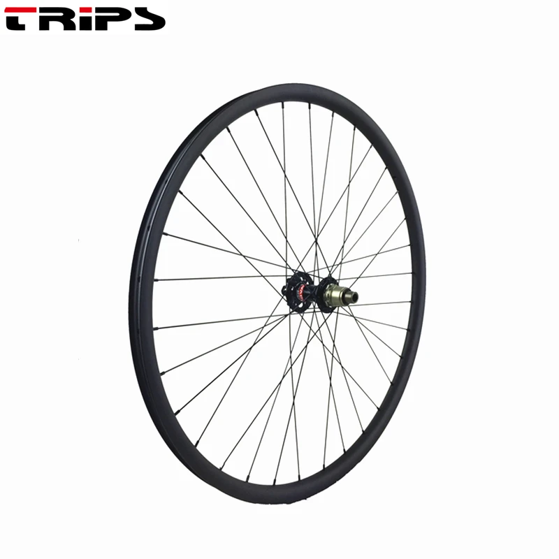 29er карбоновые колеса 27 мм Асимметричные бескамерные MTB XC колесные 15X110 12X148 J-bend ступицы горные карбоновые велосипедные колёса 32 H/32 H