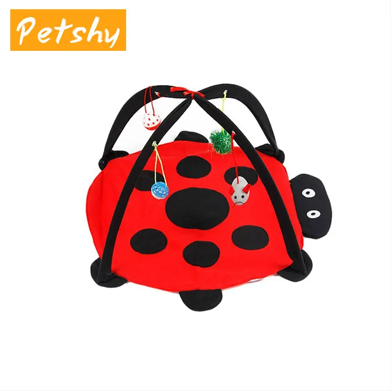 Милая кровать Petshy для домашних животных Игровая палатка кошек переносной