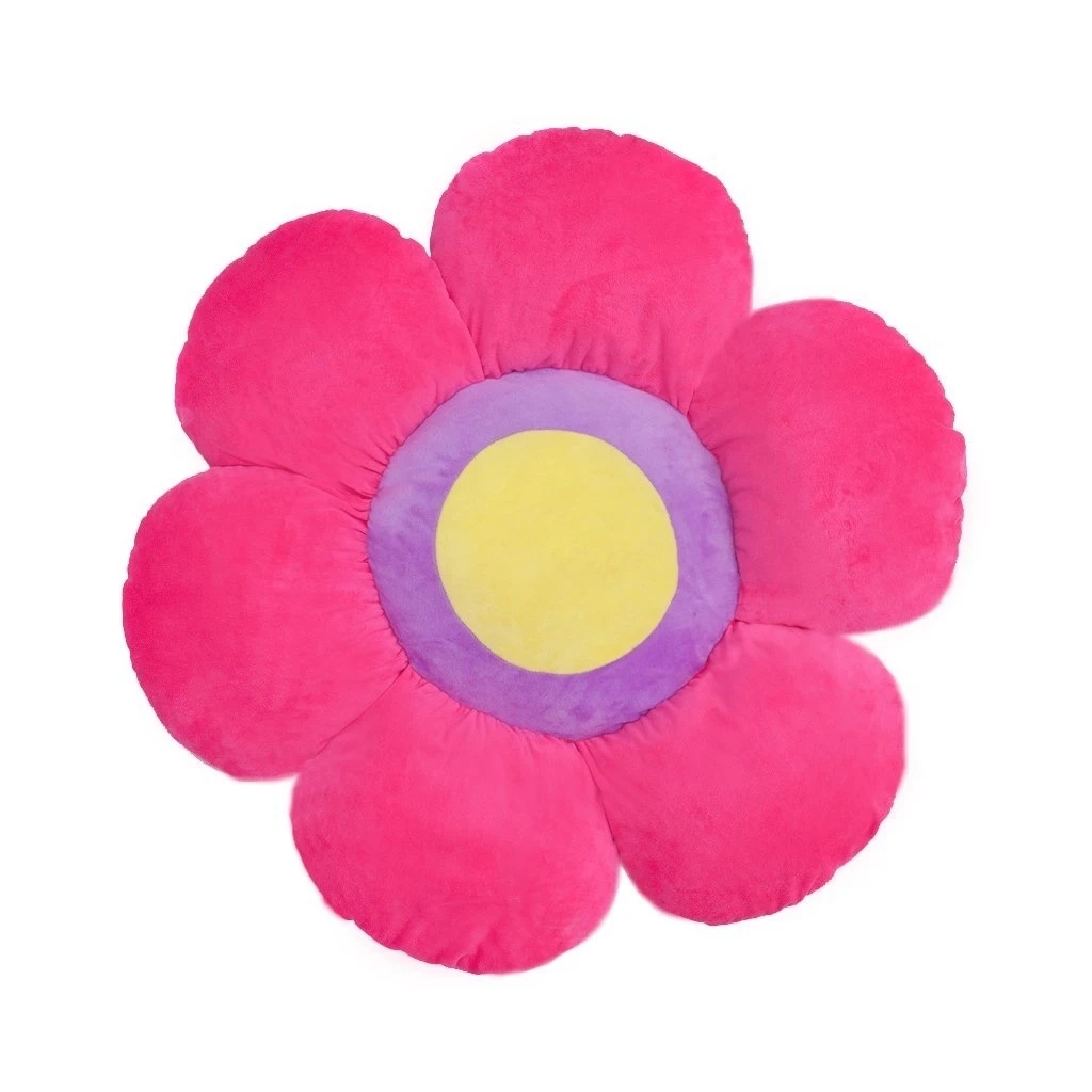 Soft and Cozy Flower Floor Pillow for Kids (4)