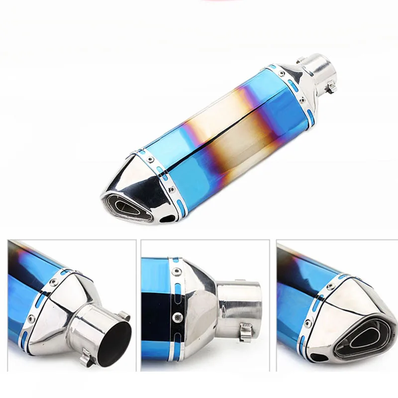 

For Akrapovic Motorcycle Exhaust Pipe Muffler Pitbike For Honda x-adv cbr 125 sv 650 xmax 250 cB300 mt09 g310r xmax300 xt660 ATV
