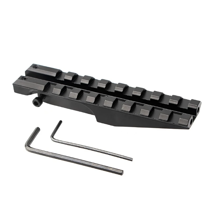 

Scope Mount Rear Sight Rail Mount 100mm Picatinny Weaver 20mm Base Hunting Red Dot Optics AK47 Adapter